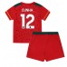 Wolves Matheus Cunha #12 Babykleding Uitshirt Kinderen 2023-24 Korte Mouwen (+ korte broeken)